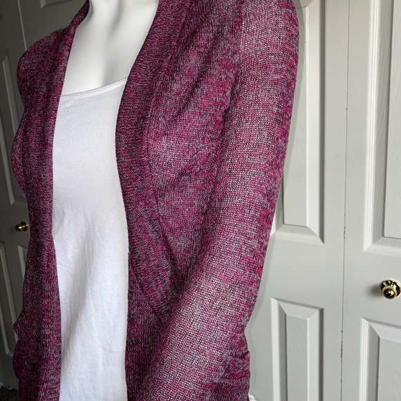 Open Front Sweater with Pockets - Picture 2 of 7